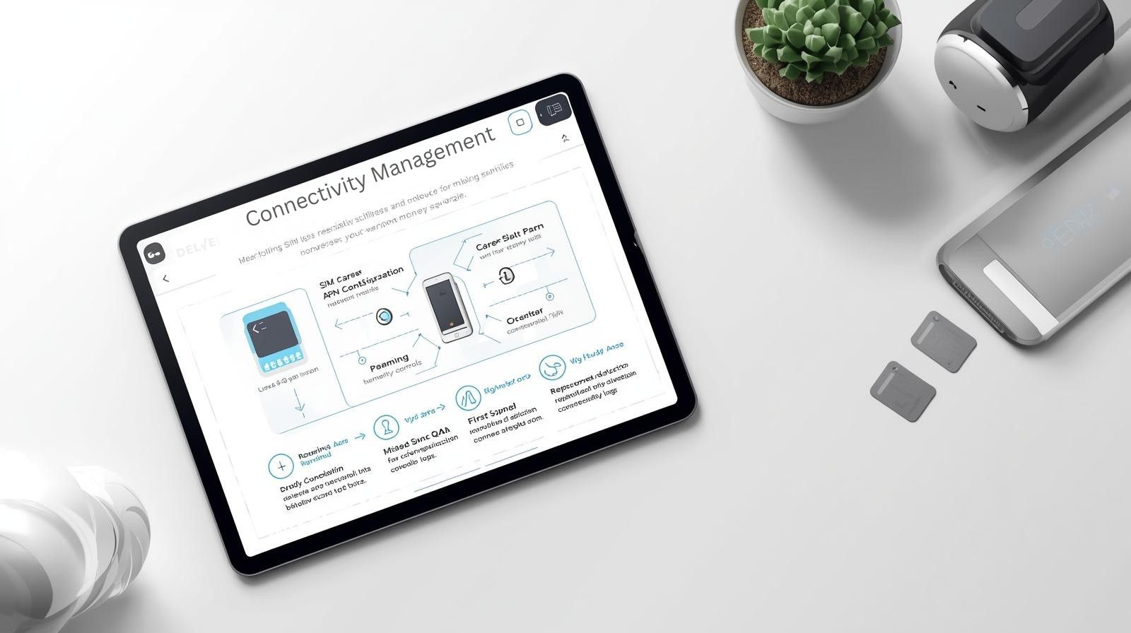 SIM management and connectivity validation